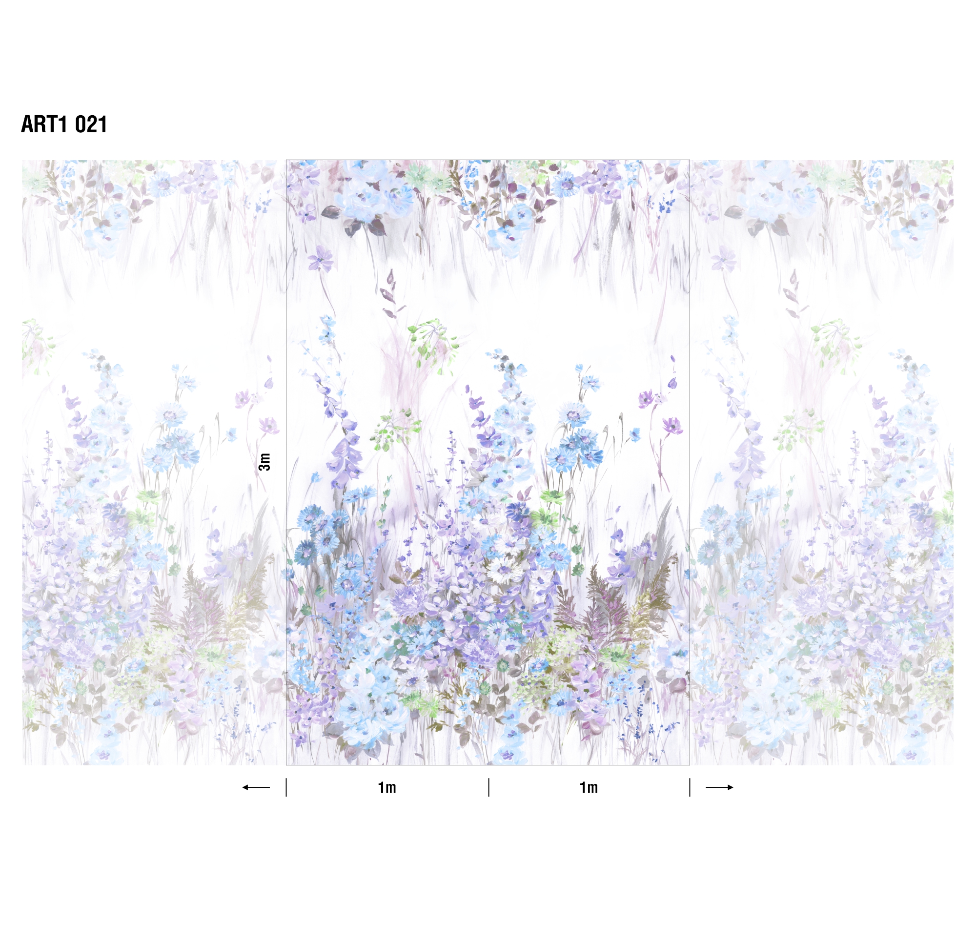 Панно Loymina Пейзаж Алтайские луга ART1 021 3×2